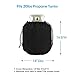 Unicook Propane Tank Cover 20lb, Heavy Duty Gas Tank Cover with Adjustable Drawstrings, Dress up Your Gas Grill, Durable and Convenient, Fits Standard 20lb Tank Cylinder, Black