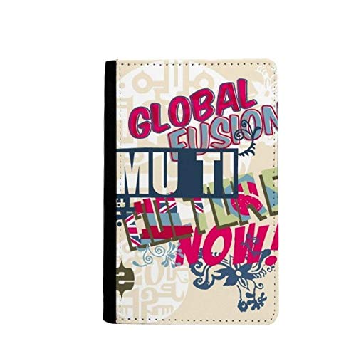 Étui portefeuille de voyage Graffiti Street avec motifs imprimés