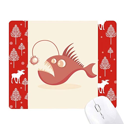 Poisson lanterne dessin souris Noël - Le cadeau idéal pour passionnés de nature