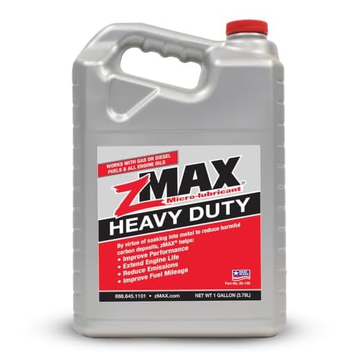 zMAX 55-128 - Heavy Duty Multi-Purpose Formula for Engine & Fuel Systems - Easy to Use - Reduces Carbon Build-Up - Lubricates Metal - Improves Gas & Diesel Performance - 128 oz. Gallon - Single