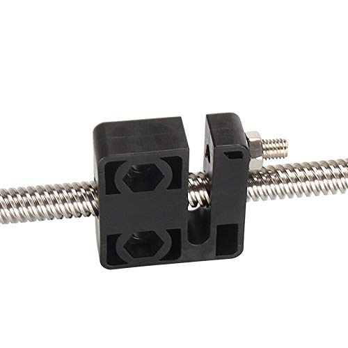 Lysee 3D Printer Parts & Accessories - MEGA 5SETS 4SETS 3SETS T Type Block Nut Anti Backlash 3D Printer Parts T8 Screw 8mm POM Nut Block Pitch 2mm Lead 8mm - (Size: 1SET)