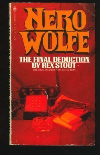 The Final Deduction: Nero Wolfe Mystery 0553122053 Book Cover