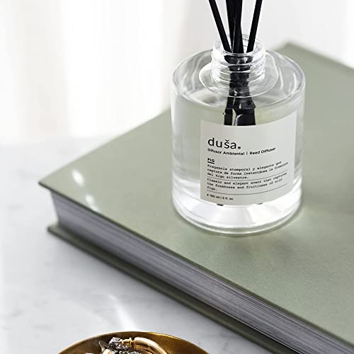 Reed Diffuser Baies-Scented Sticks - 5 Fl. Oz. Room Air Fresheners With Premium Formula - Scent Diffuser And Room Fresheners - Oil Diffuser Stick For Home & Office - Fragrance Diffuser Sticks By Duša #TOP7