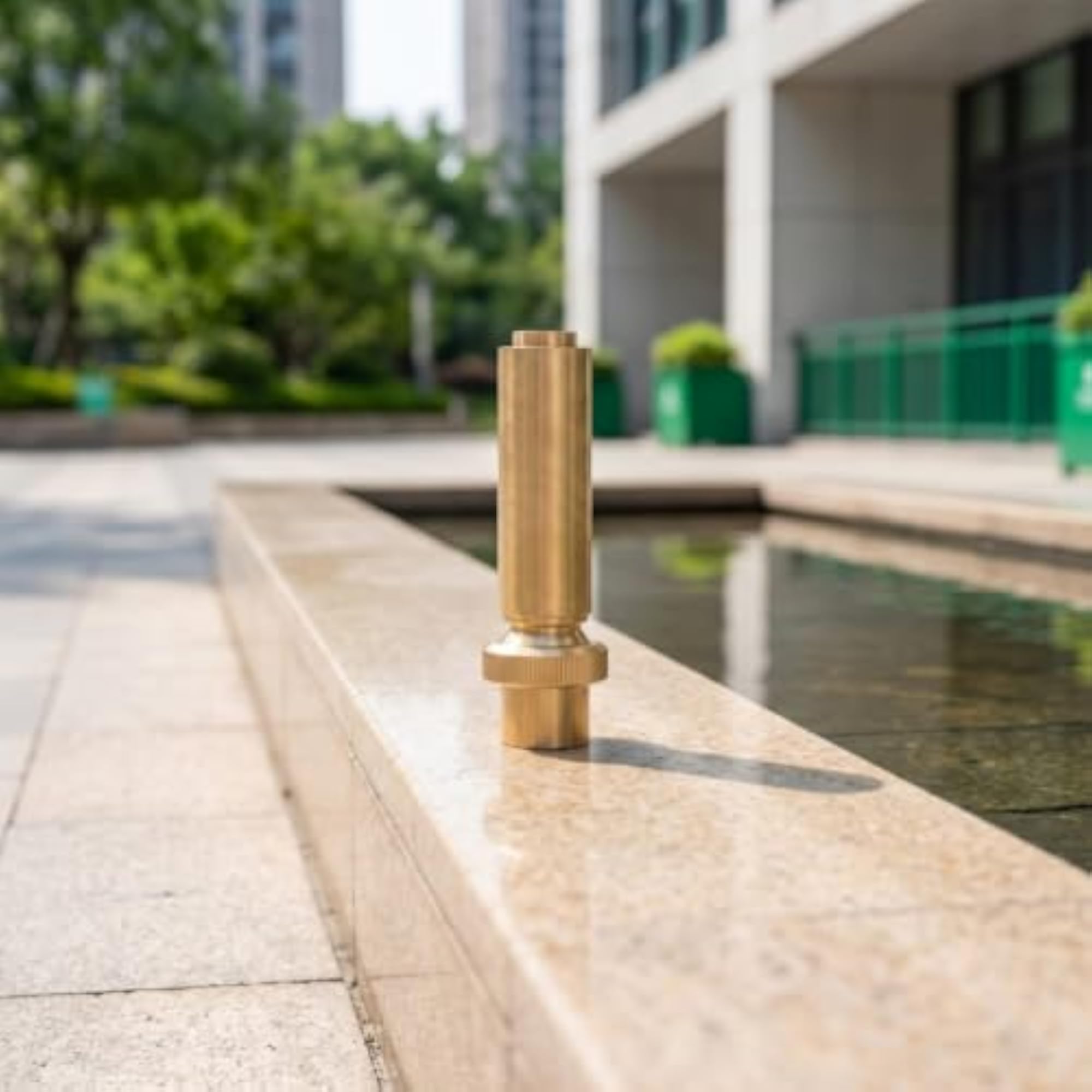 Cylindrical Fountain Spray Head, Threaded Replacement Fountain
