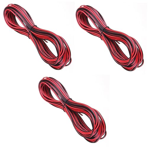 Uonlytech 3pcs Cable de extensión Plano para Tira de LED Cable conector de pines Gestión de cables bajo escritorio miniatura 4