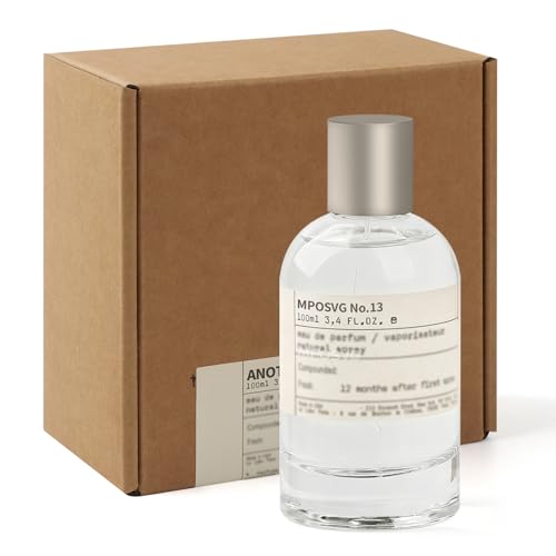 MPOSVG No.13 Perfume 100ml(3.4 Oz) Unisex Eau de Parfum Citrus Jasmine & musk Fragrance for Men & Women Long-Lasting Luxury Earthy Moss Warm Woody Base