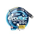 Camco EVOFlex 4-Ft RV Drinking Water Hose - Features Extra Flexible Design w/Stainless Steel Strain Relief Ends - Lead-Free, BPA-Free and Phthalate-Free - 5/8” ID (22590)