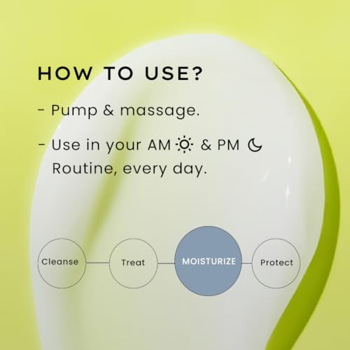Image of Hyphen 2% Ceramide-Peptide Complex Barrier Repair Face Moisturizer- Normal to Dry Skin | Lightweight Gel Cream, Oil-Free Hydration for dry skin | Non-Comedogenic Non Sticky Cream for Women, Men