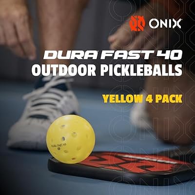 Onix Durafast 40 Pickleball Top Performance Engineered for Championship Play True Flight Competitive Ball