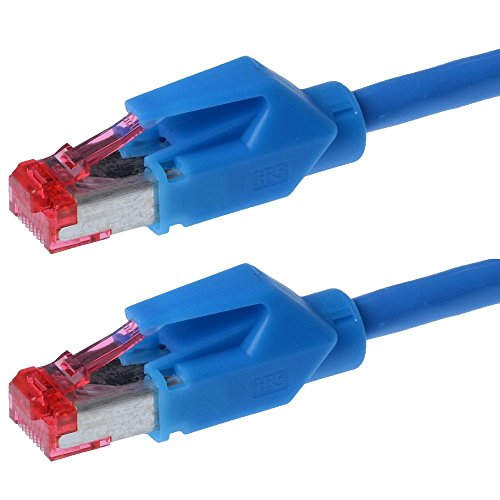 Draka cavo patch S/FTP PiMF CAT 6A EIA/TIA blu