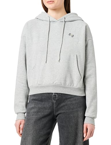 aleva Sudadera con, Gris (Melange), XS para Mujer