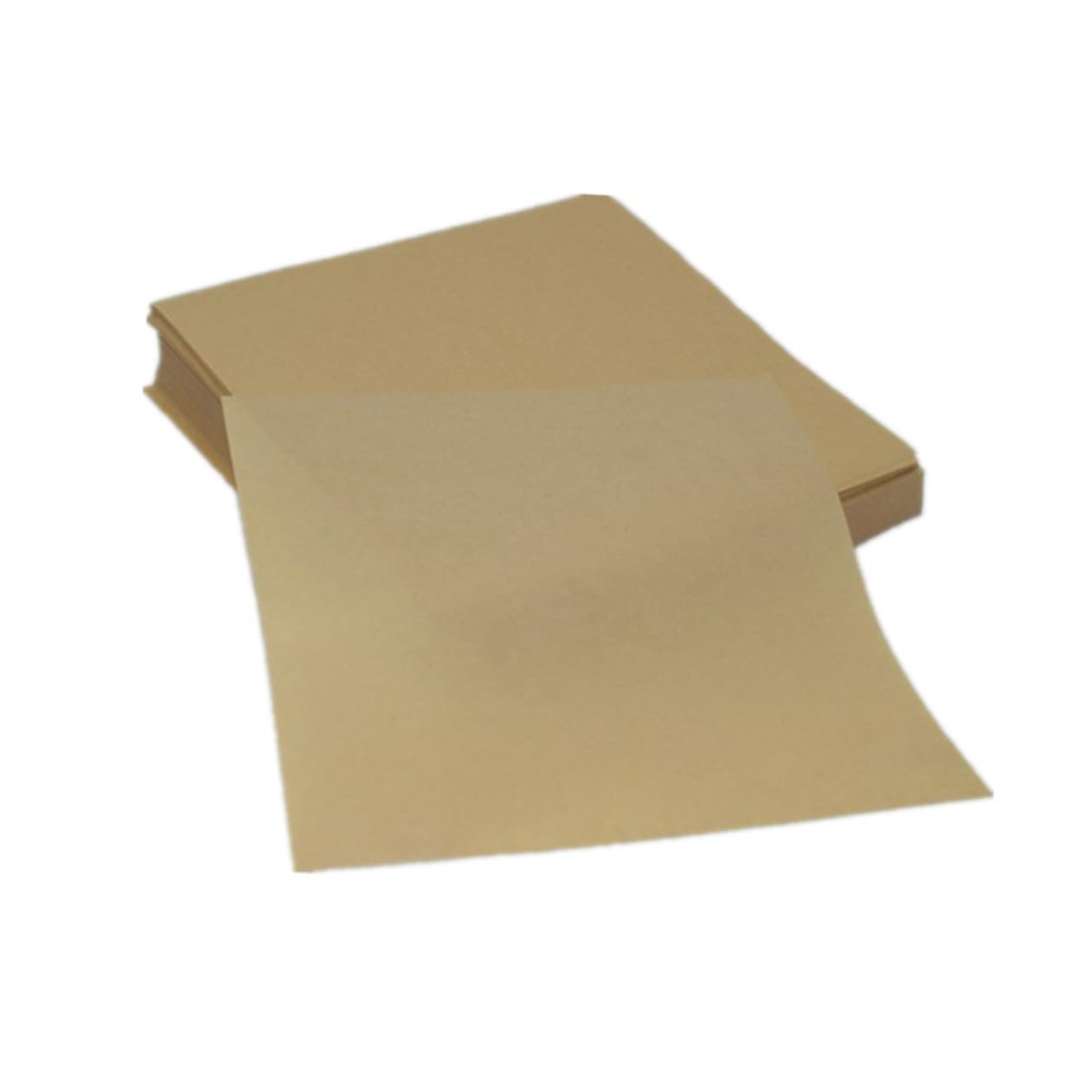 100 pièces Lot Papiers Cuisson Prédécoupés Papier Kraft Naturel Résistant Jusqu à Antiadhésifs et Polyvalents pour Barbecue Pâtisserie et Cuisson Vapeur Accessoires de Cuisine