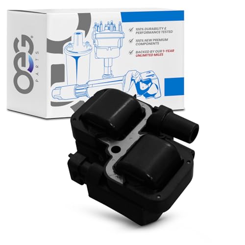 OEG Parts New Ignition Coil Compatible With Chrysler, Mercedes-Benz C240 C280 C32 AMG C320 1997-2011, Replaces 000-158-73-03, 000-158-78-03, 50981388AA, 5098138AA