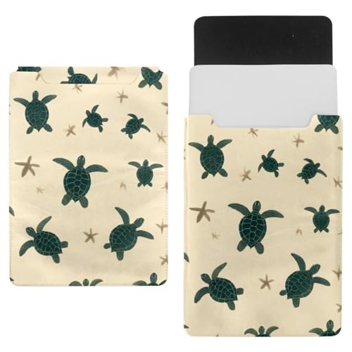 Housse ordinateur 35,1x25,9 cm tortue marine pour emporter votre PC au bureau avec style