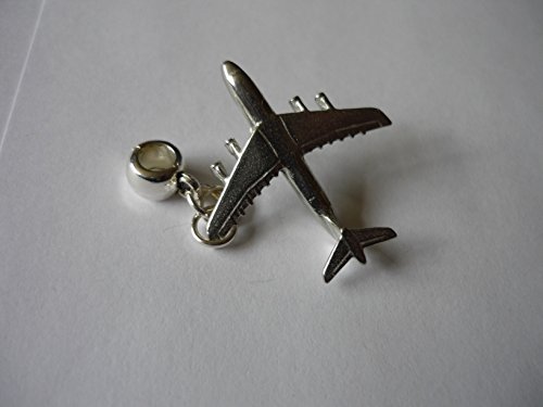 Charm Lockheed C-5 Galaxy avion C9 pendentif breloque 5mm