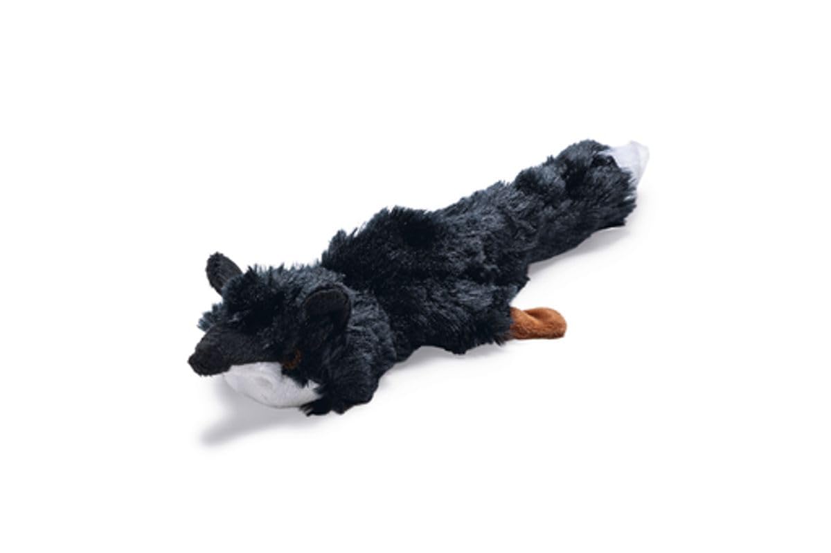 Beeztees Köpek Oyuncağı, Tilki, Peluş, Siyah, 30x13x2,5cm