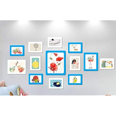 Amazon Co Jp Baoxinjp マグネット フォトフレーム 冷蔵庫 シール 磁気 写真立て デザイン インテリア Diy 額縁 ラバー磁石 写真フレーム ポスター 磁気 画像フレーム 黒 赤 白全3色セット ホーム キッチン