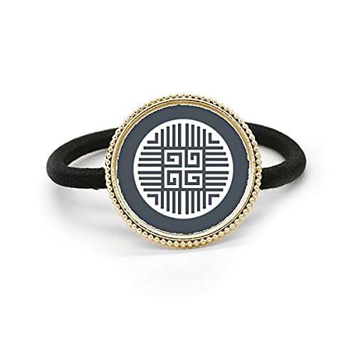 Coletero plata metal con cuatro bendiciones de China y diseño tradicional oriental