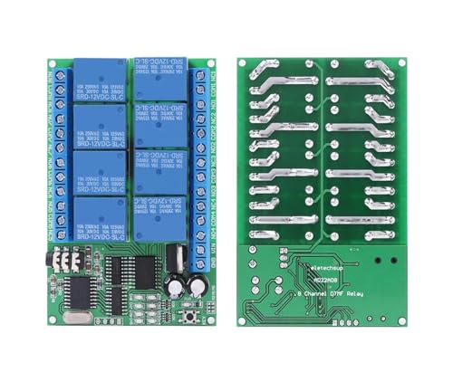 8-Channel Relay 12V 8CH DTMF Relay Phone Voice Decoder Remote Controller
