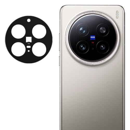 Image of FabeKee Glass Camera Lens Protector For vivo X200 Pro [9H Hardness] [6D Lens Protector ] [Easy Installation] Black