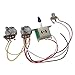 Guitar Wiring Harness Kit Guitar Wiring Harness Prewired,3 Way Toggle Switch 1t1v for Electric Guitar,500K Chrome Box Toggle Switch Pots 1T1V