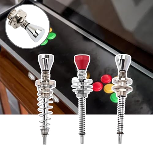 Haoyull Loaded Spring Rod,Pinballs Shooters for Arcade Pinballs Machine Parts,Game Machine Accessory Corrosion Resistant
