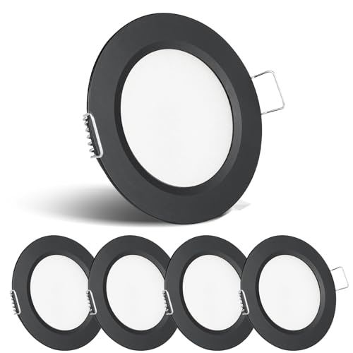 acegoo 4 x LED Einbaustrahler 12V Spots Ultra Flach 2,5W Einbauleuchten...