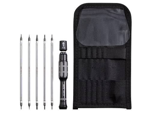 Kyoto Tool (KTC) TDBRP6 Precision Ratchet Driver Set, 5 Bits (10 Tips)