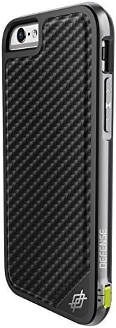 iPhone 6s Case & iPhone 6 Case, X-Doria Defense Lux, Military Grade Drop Tested Protective Case, [Black Carbon Fiber]