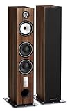 Triangle - Enceinte Colonne Hi-FI Antal EZ - Puissance Admissible 120W - Rendement 92 DB/W/m – Polyvalente Musique et Home-Cinéma - 200 x 1090 x 345 mm (Chataigner, Paire)