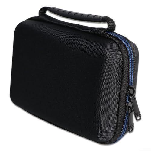 Hasaller Sac de rangement pour console de jeu - Coque rigide portable pour 3DS XL - Étanche et résistante aux chocs - Sac de rangement pour câbles et accessoires - 8 emplacements pour cartes de jeu