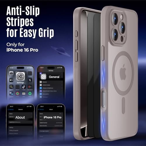 Image of Symcele Designed for iPhone 16 Pro Case, Natural Titanium