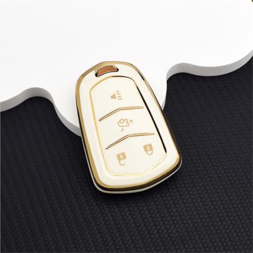 Housse protection clé TPU Cadillac évite rayures Escalade SRX - 3