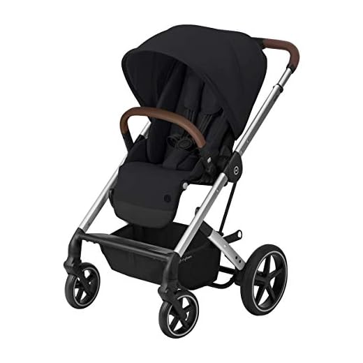 Buggy Cybex Balios S Lux - Plata Negro Profundo