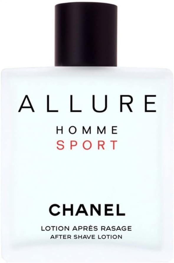 Allure Sport by Chanel for Men, Aftershave Lotion, 3.4 Ounce