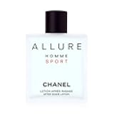 Allure Sport by Chanel for Men, Aftershave Lotion, 3.4 Ounce