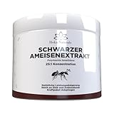 Heka Naturals Schwarze Ameise Extrakt | 150g Kräuterpulver mit Cordyceps, Maca, Shilajit, Zink,...