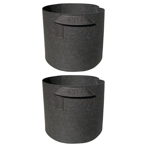 KESOTO 2X Sacchetti di Coltivazione delle Piante, Vasi di Tessuto Non Tessuti Si Gonfiano, 5 Galloni