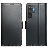 Tenifly for Samsung Galaxy S23 Ultra Case Wallet with RFID Blocking Card Holder, PU Leather Kickstand Protective Flip Phone Cover Fit for Galaxy S23 Ultra 6.8', Black