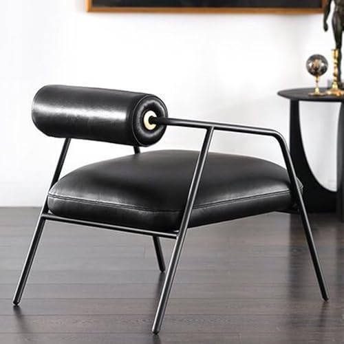 Fauteuil de chambre de style minimaliste en fer forgé durable