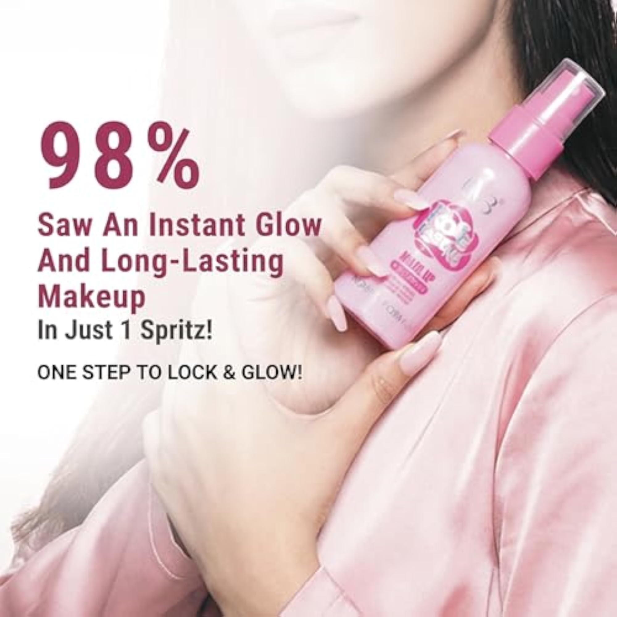 Rose Essence Makeup Fixer, 60ml