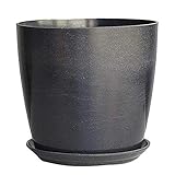 YUXINYAN Blumentopf Balkon Blumentopf dekorative Moderne Mehrzweck-Hausgarten-Blumentopf Sukkulenten Topfpflanzer für Innen- und Außenbereich PflanzküBel AußEn