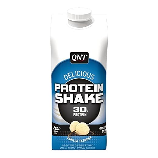 QNT Delicious Protein Shake, Vanilla (12 x 330ml)
