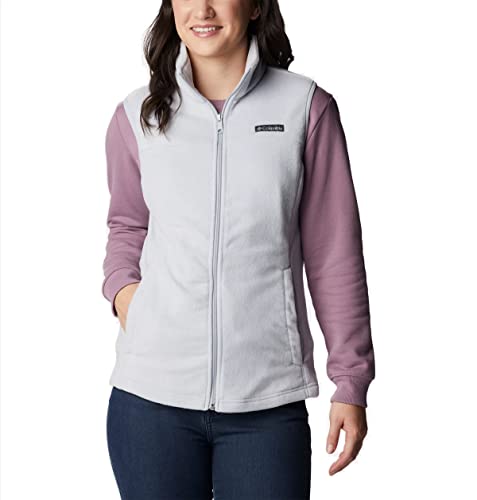 Columbia Women's Castle Dale Fleece Vest, Grey, Small