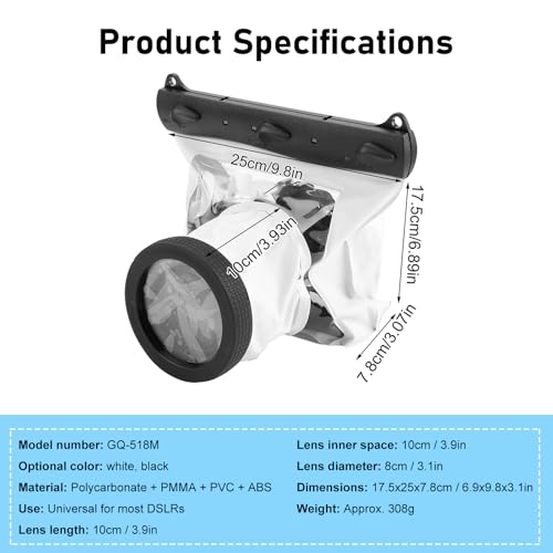Funda impermeable universal para cámaras DSLR Yoidesu miniatura 3
