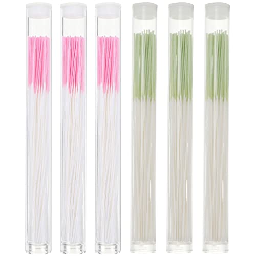 Healvian Limpiador de Orificios para Pendientes de 360 ​​Uds Hilo Dental para Orificios de Oreja Línea de Hilo Dental Piercing para Oreja Limpiador de Cuidado Posterior Cover