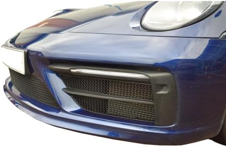 Zunsport Compatible With Porsche 992 Carrera (Sport Design Package) - Front Grill Set - Black Finish (2018 -)