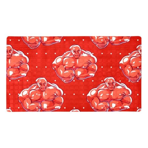 Tapis de bain antidérapant extra long et tapis douche séchage rapide