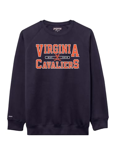 JanSport NCAA Officially Licensed Rival Crew Sweatshirt, Long Sleeve Graphic Pullover for Men & Women, Cotton-Polyester Blend Featuring Collegiate Design & Easy-On Style for Game Days, or Travel