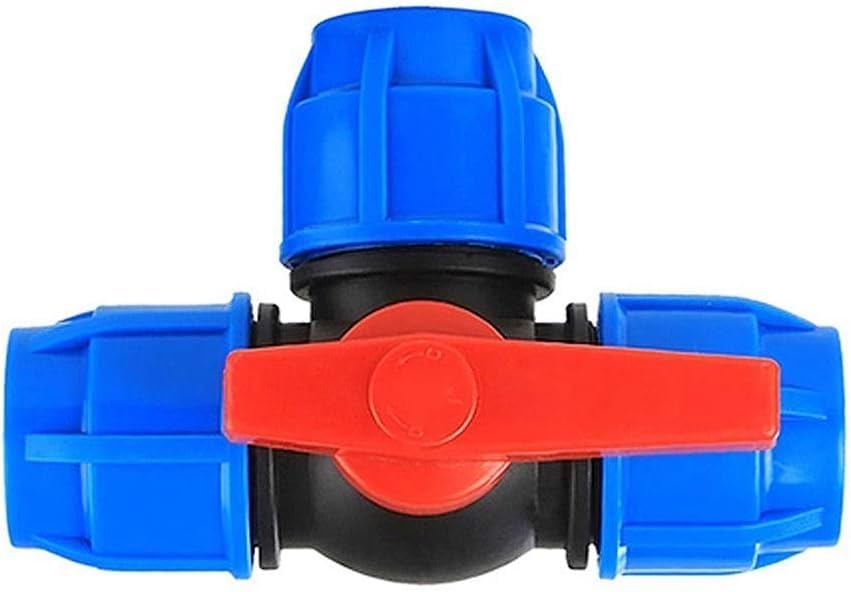 Robinet à boisseau sphérique anti-fuite raccord rapide PE 40 mm pour réparer la plomberie